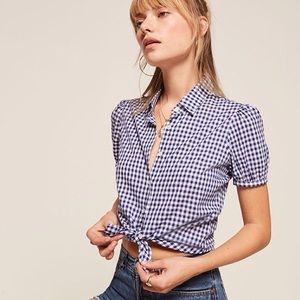 Reformation Vermont blouse